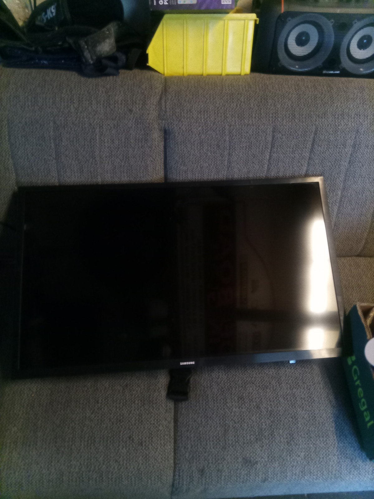 Kleine TV - Werkt prima, zonder voetf afstandsbedie, Ophalen, Gebruikt, 50 Hz, Samsung