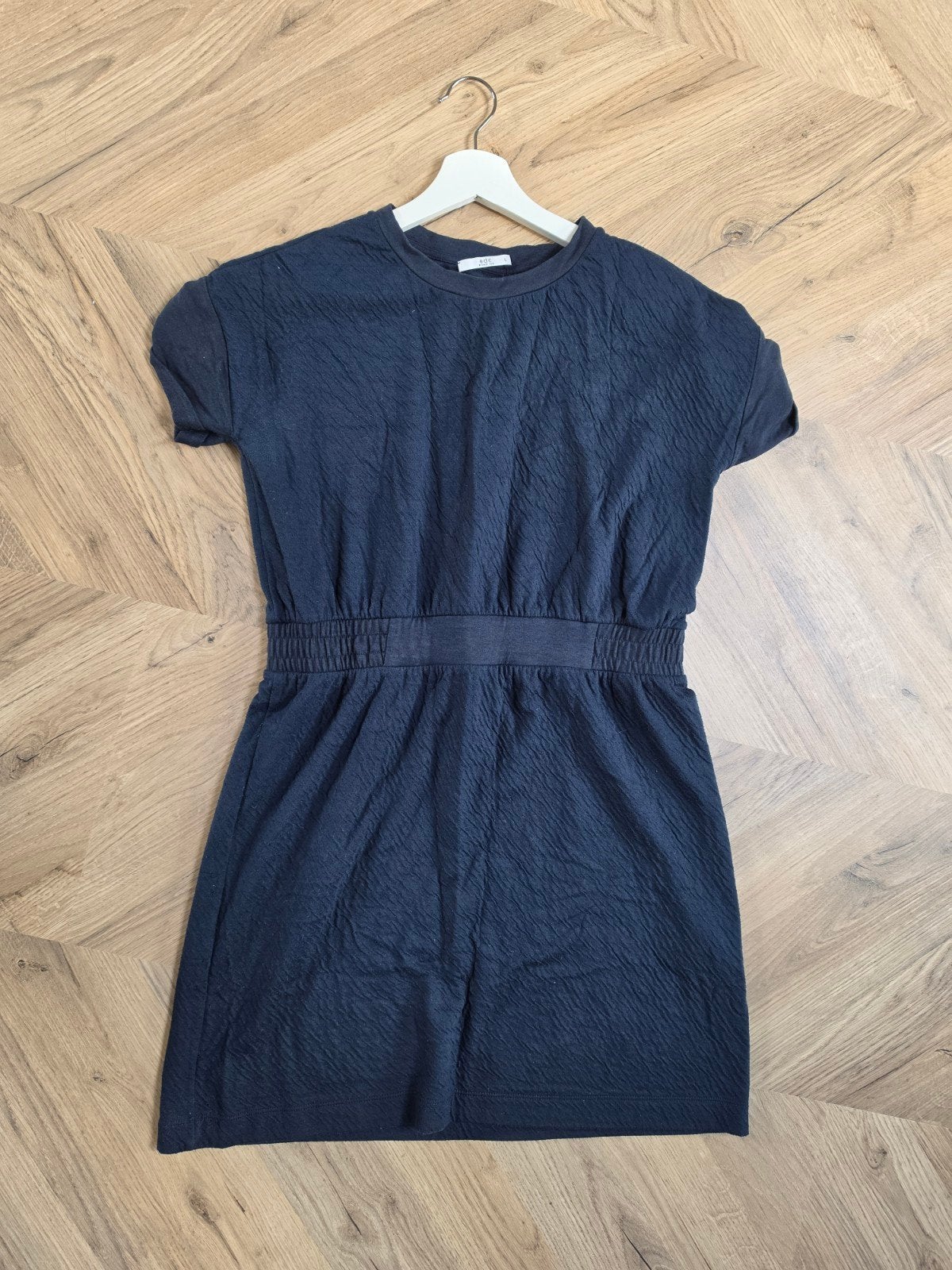 blauwe jurk van edc/esprit maat L, Blauw, Maat 42/44 (L), Ophalen of Verzenden, Boven de knie