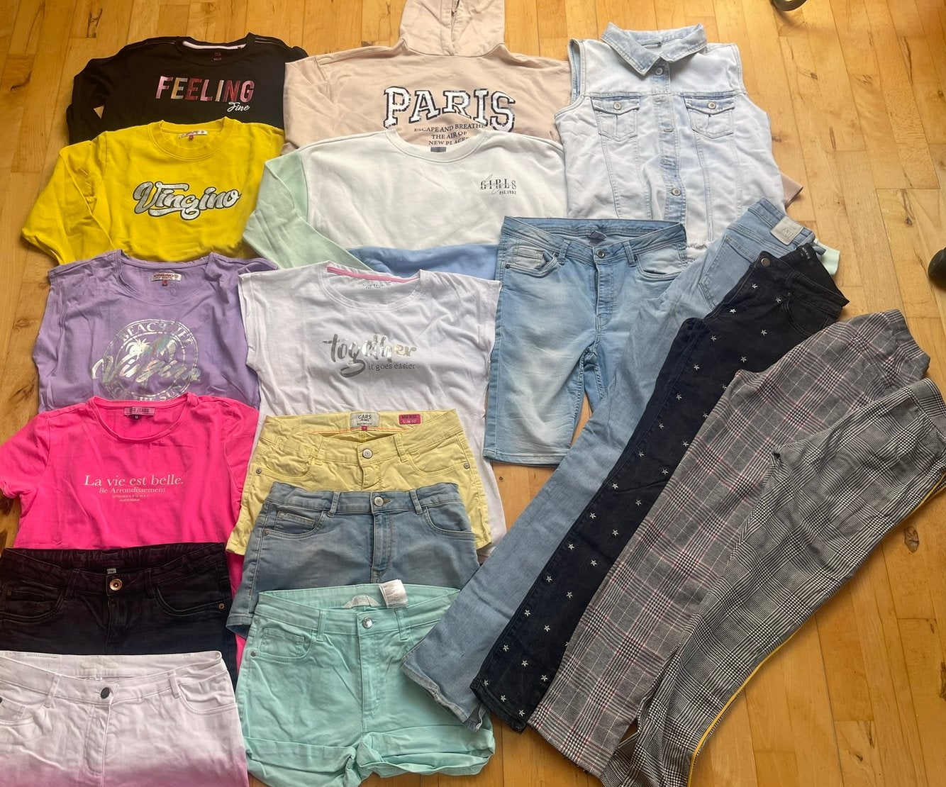 Meisjes pakket maat 170/176, Ophalen of Verzenden, Zo goed als nieuw, Maat 170