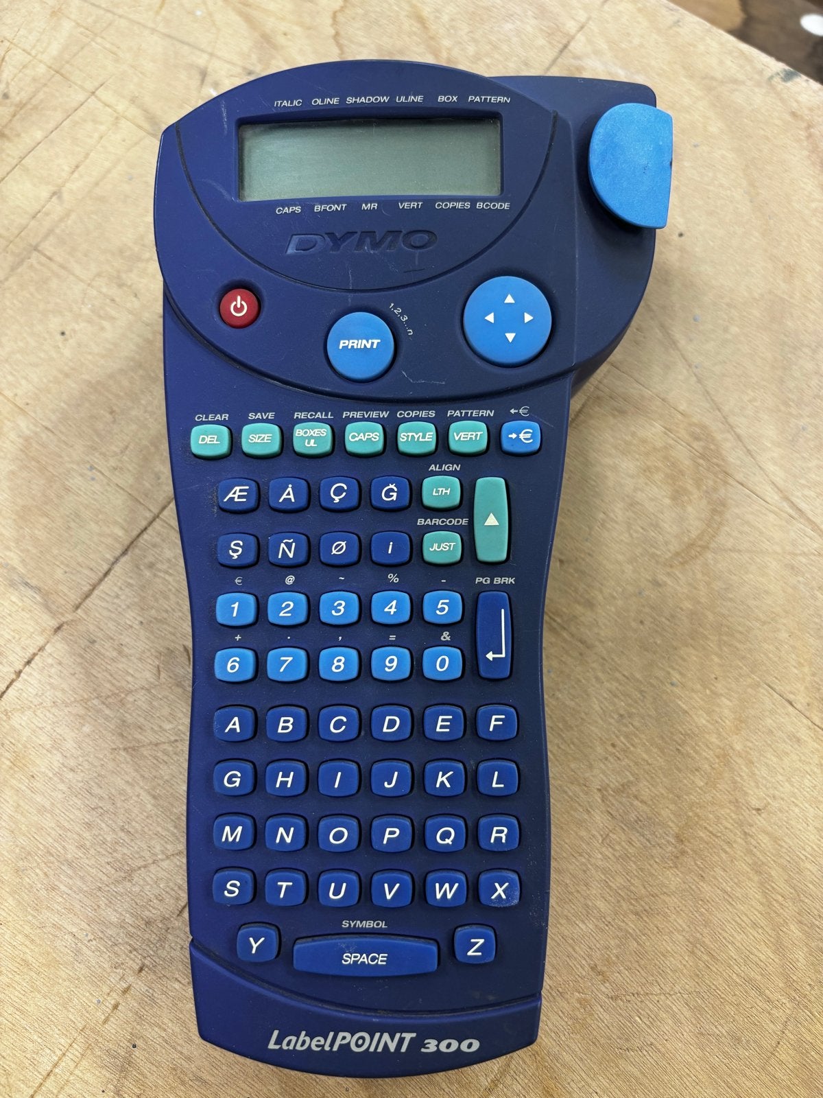 Dymo LabelPOINT 300 lettertang (werkt op batterijen), Ophalen of Verzenden, Gebruikt, Etiket