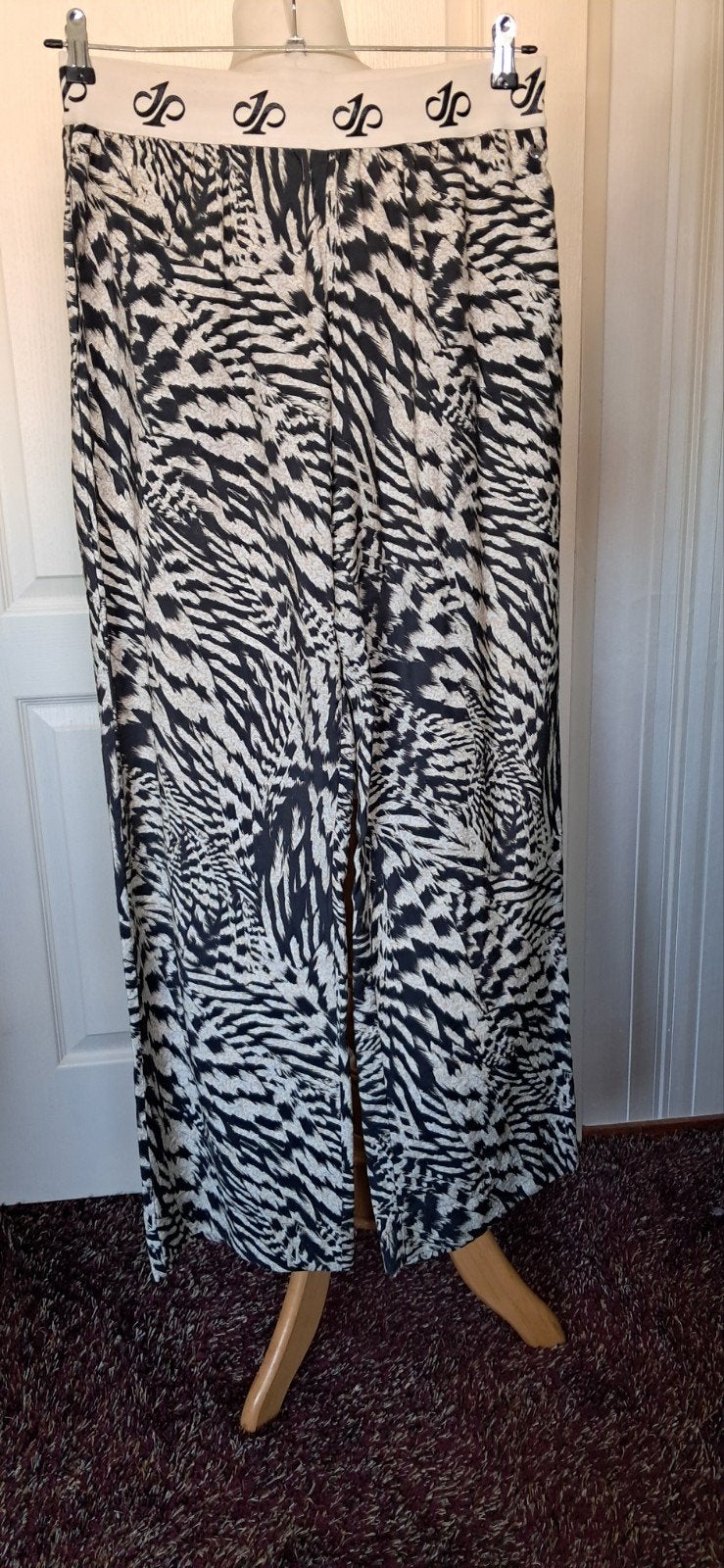 Poools Flair Broek Maat 40, Maat 38/40 (M), Zwart, Onbekend, Ophalen of Verzenden
