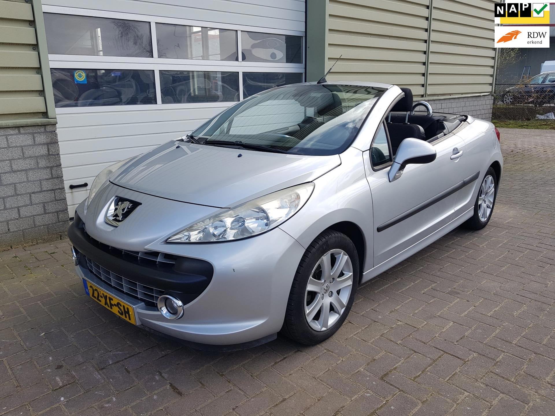 Peugeot 207 CC 1.6 VTi Première Clima! Bj:2007 NAP!, Voorwielaandrijving, 15 km/l, 4 cilinders, Cabriolet