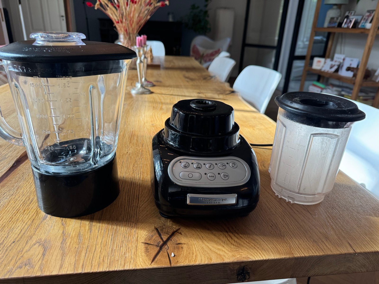 KitchenAid Artisan Blender 5KSB5553 - Nog in prima staat!, Ophalen of Verzenden, Blender