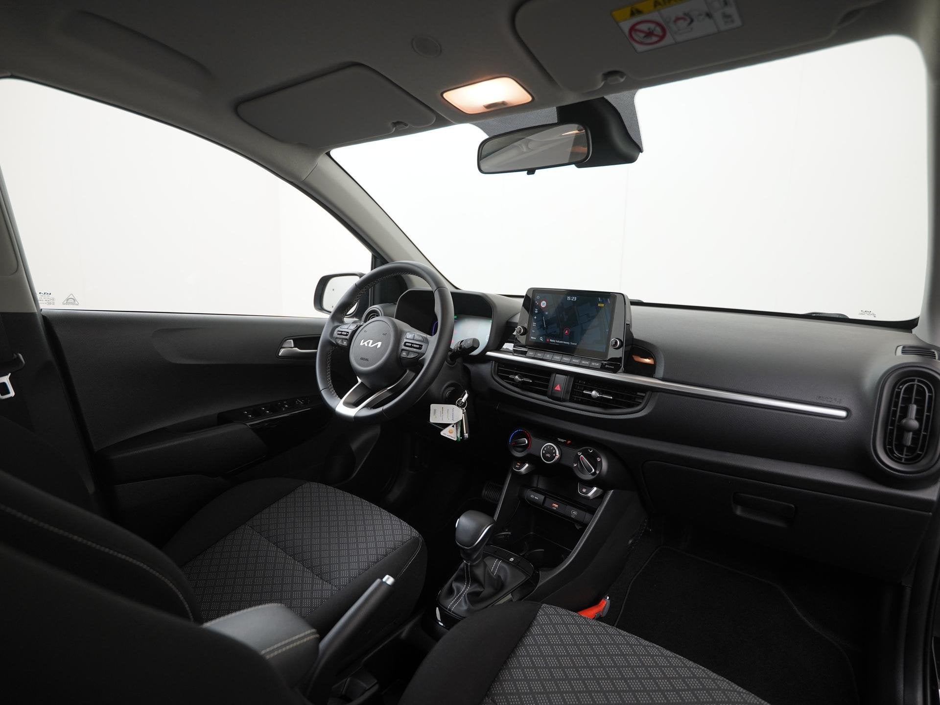 Kia Picanto 1.0 DPI DynamicLine Automaat | Camera | Digital, Auto's, 12 maanden, Stof, Euro 6, 4 stoelen