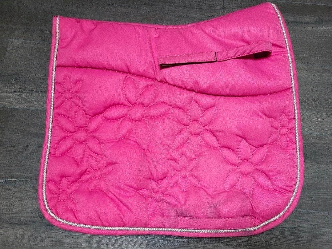 HKM dressuur dekje, Flowers, Full, Dieren en Toebehoren, Paarden en Pony's | Dekens en Dekjes, Full (L), Gebruikt, Dressuurdekje