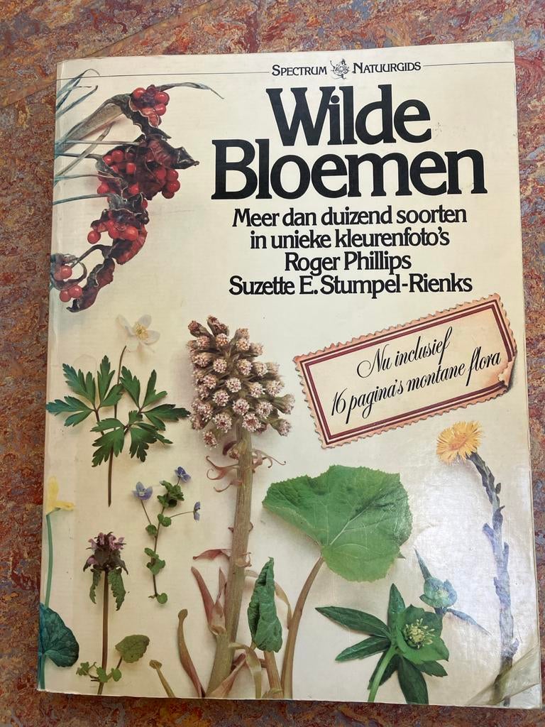 Spectrum Natuurgids: Wilde Bloemen (incl. montane flora), Boeken, Natuur, Ophalen of Verzenden, Gelezen, Bloemen, Planten en Bomen
