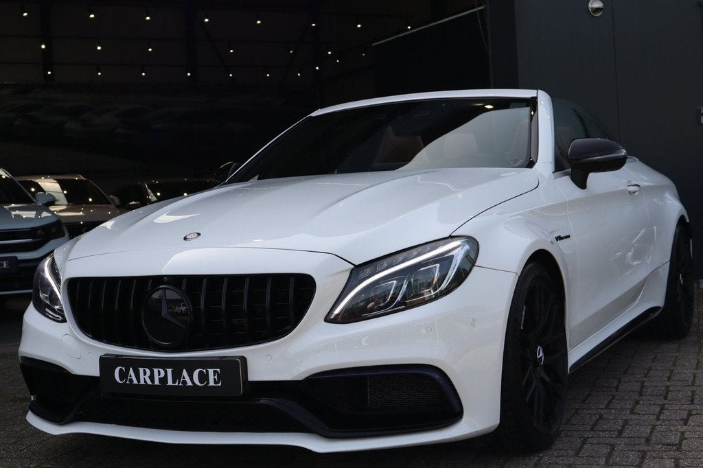 Mercedes-Benz C-klasse Cabrio C63 AMG S-Kuipstoelen-700 pk f, Auto's, Automaat, Achterwielaandrijving, Gebruikt, 510 pk