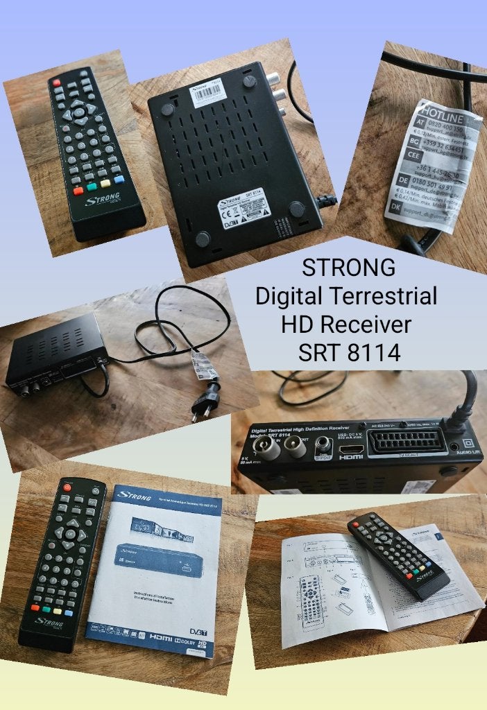 Strong SRT 8114 digi terrestrische high definition ontvanger, Ophalen of Verzenden, Zo goed als nieuw, Decoder