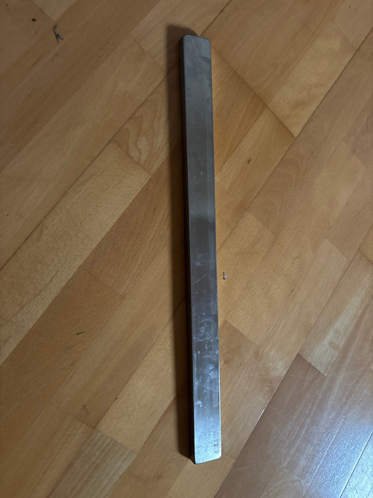 IKEA magnetisch messenrek 50 cm, Gebruikt, IKEA, Zilver, Ophalen of Verzenden