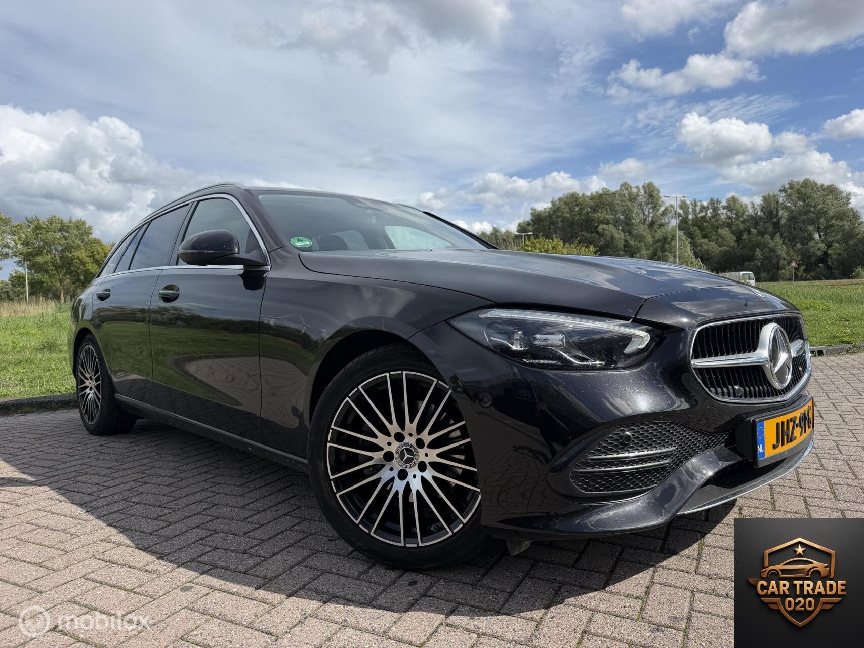 Mercedes C-klasse Estate 180 CARPLAY|TREKHAAK|SFEER, Auto's, Automaat, Euro 6, 4 cilinders, 1655 kg