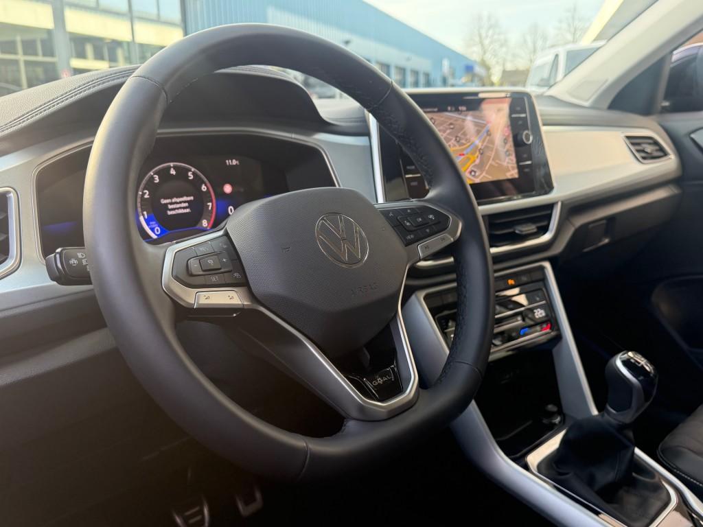 Volkswagen T-ROC 1.0 TSI GOAL EDITION AIRCO PDC NAVI STOELVW, Gebruikt, Huisgarantie, Met garantie (alle), 116 pk