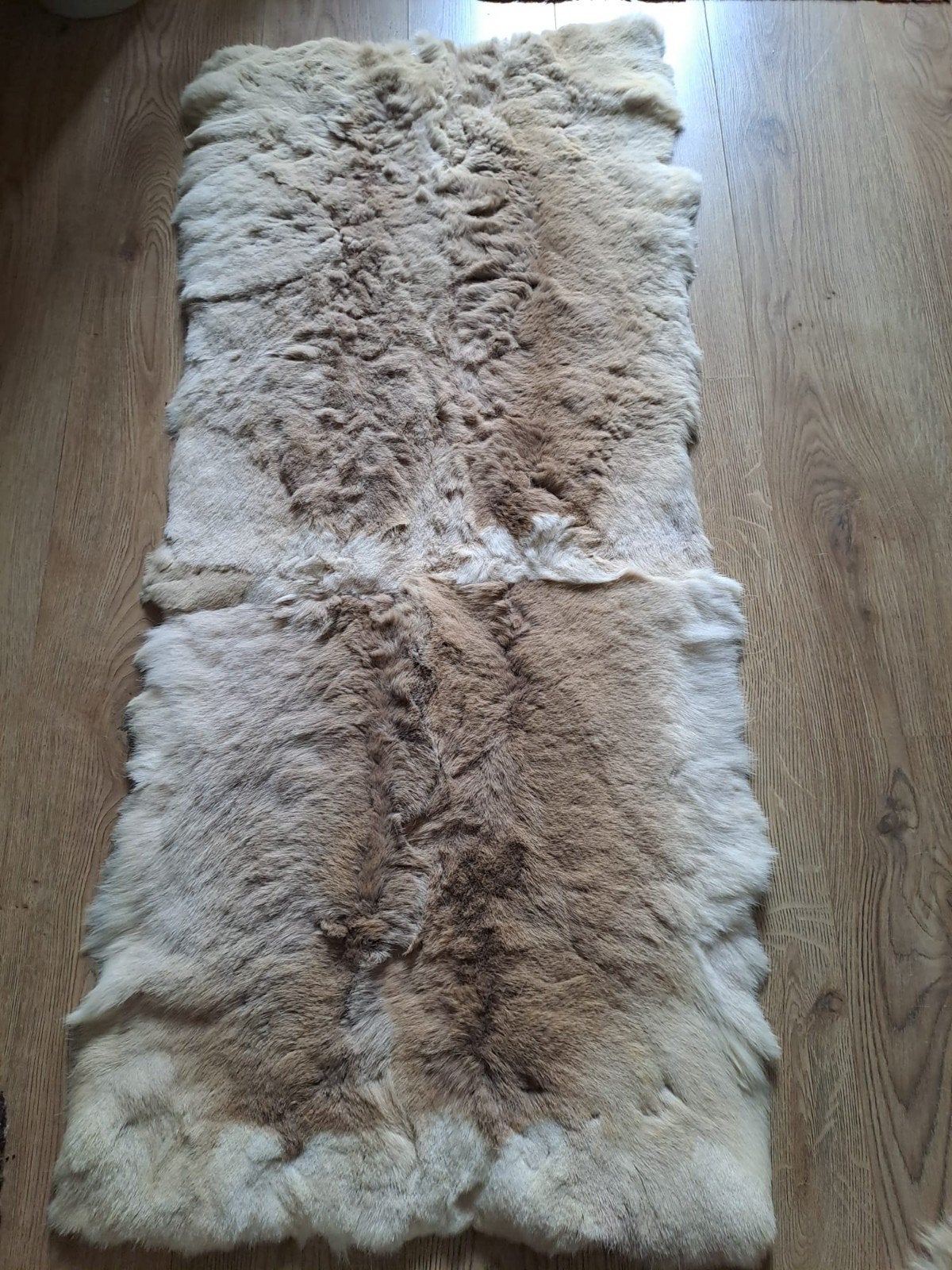 3x Rendiervel Vacht Kleed  - soepel leer, Ophalen of Verzenden, Zo goed als nieuw, Schapenvacht, Overige typen