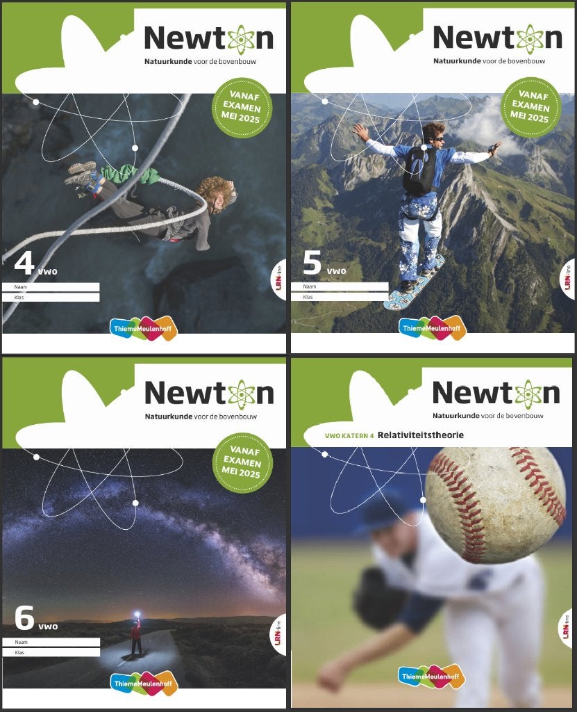 Newton Natuurkunde VWO 4, 5, 6 + Katern. Leerboeken 6e druk., VWO, Natuurkunde, Ophalen of Verzenden, Nieuw