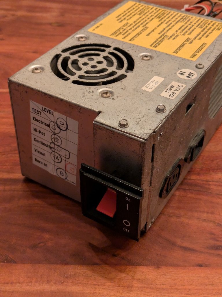 IBM PC XT 5160 voeding, origineel, werkend (p/n: 1501438), Ophalen of Verzenden, IBM