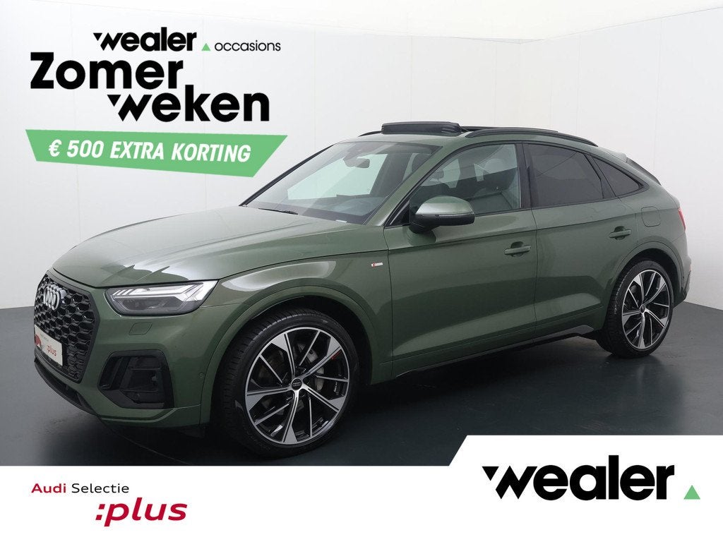 Audi Q5 Sportback 50 TFSI e S edition | 299 PK | SoH 100% |, Auto's, Audi, 14 kWh, Gebruikt, 4 cilinders, Bedrijf