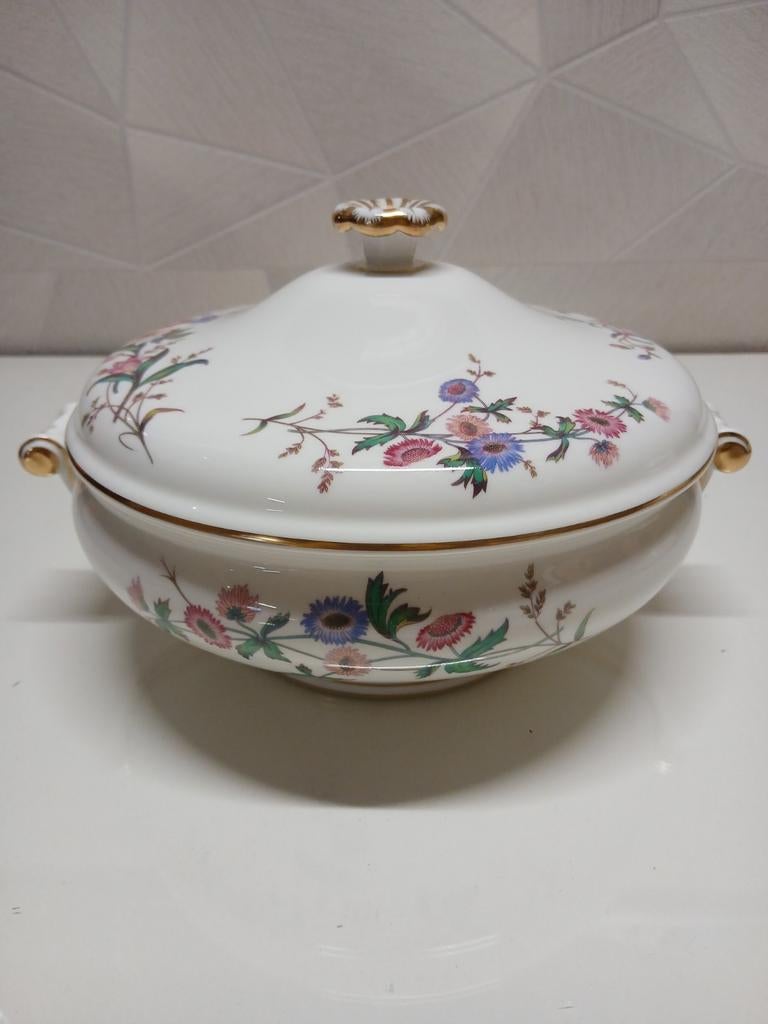 Wedgwood Devon Sprays dekschaal (20,5 cm), Antiek en Kunst, Ophalen of Verzenden