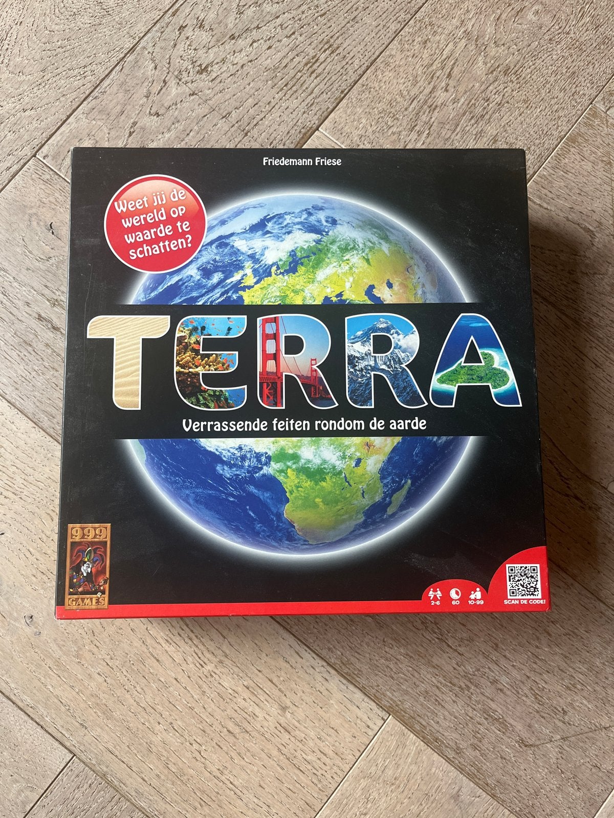 Terra: Verrassende feiten rondom de aarde - 999 Games, Een of twee spelers, Ophalen, Gebruikt