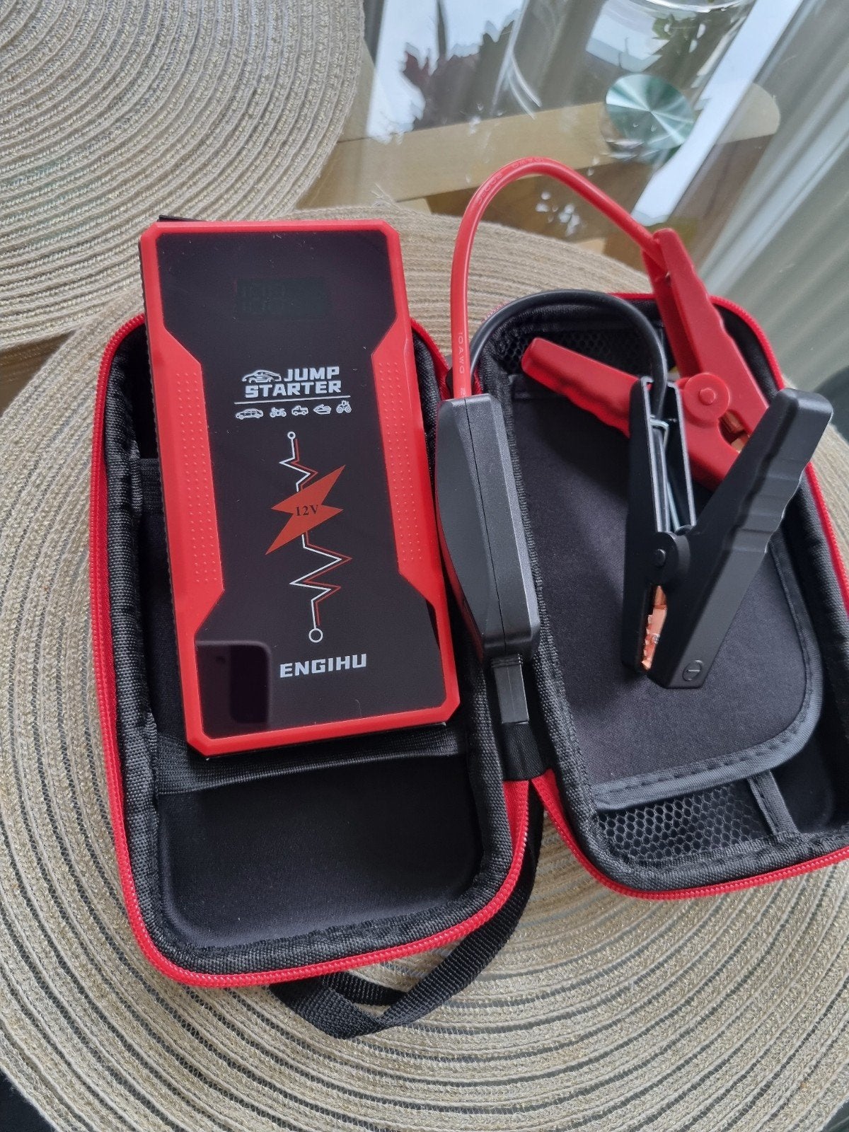 ENGHIU Jump Starter 12V - Draagbare Startbooster, Ophalen of Verzenden, Nieuw