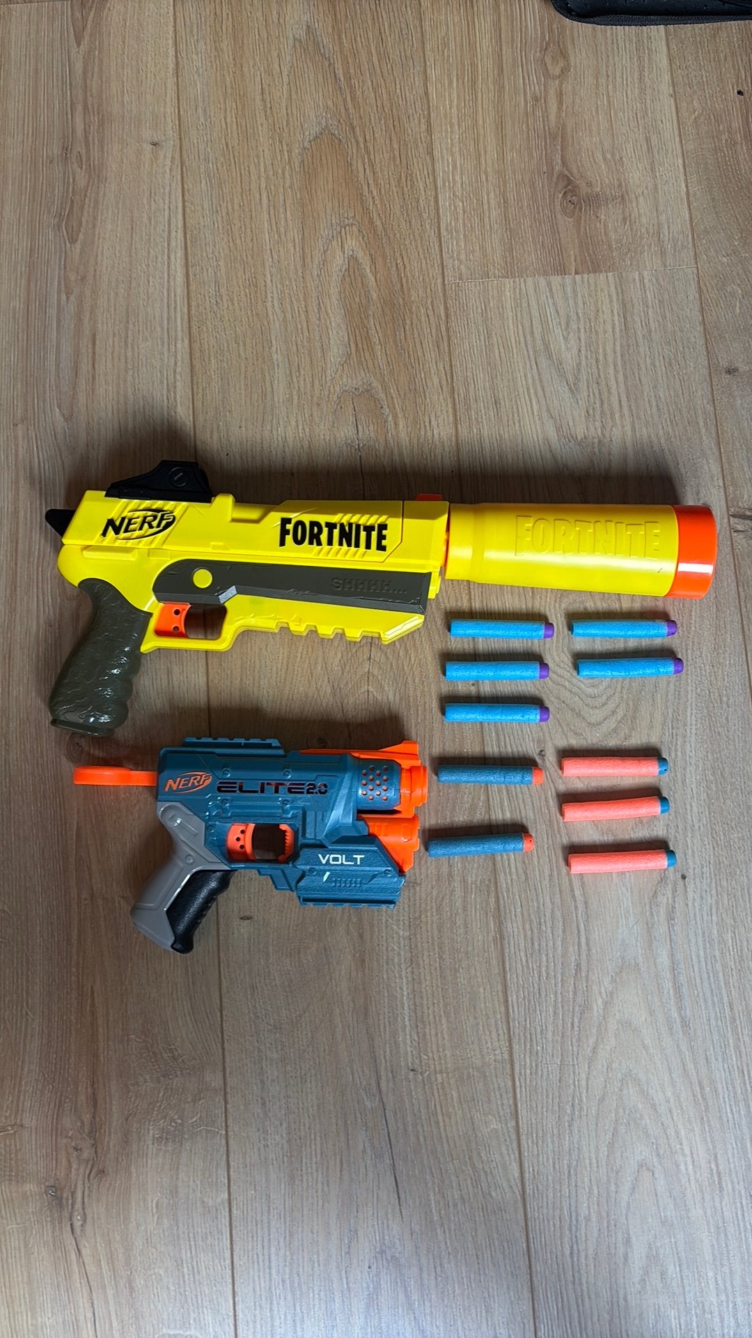 Nerf Fortnite + Nerf Elite, Ophalen of Verzenden, Zo goed als nieuw