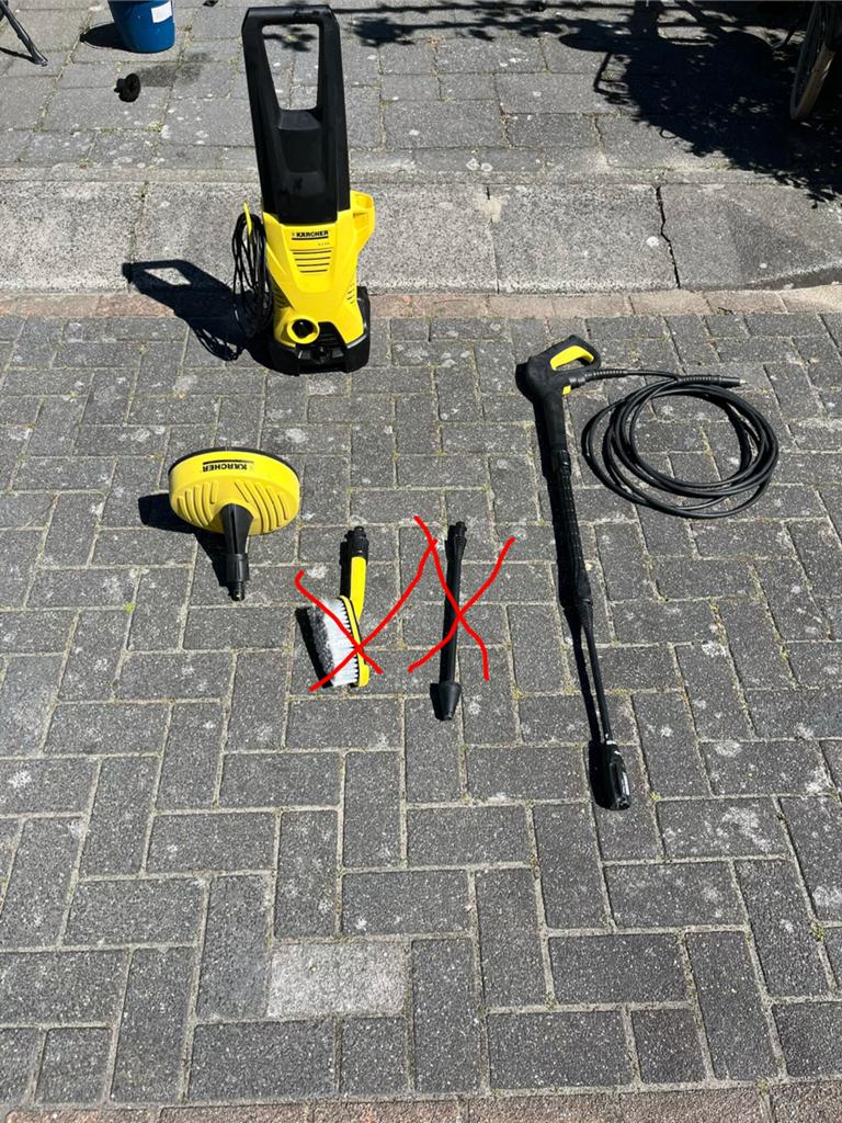 Karcher onderdelen, Tuin en Terras, Hogedrukreinigers, Ophalen, Gebruikt, Elektrisch