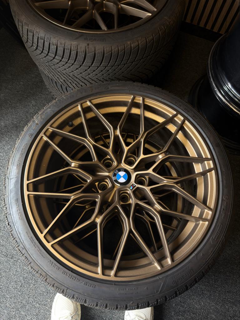 BMW 19 inch velgen met Goodyear UltraGrip Performance 3, Auto-onderdelen, Banden en Velgen, 19 inch, Gebruikt, Banden en Velgen