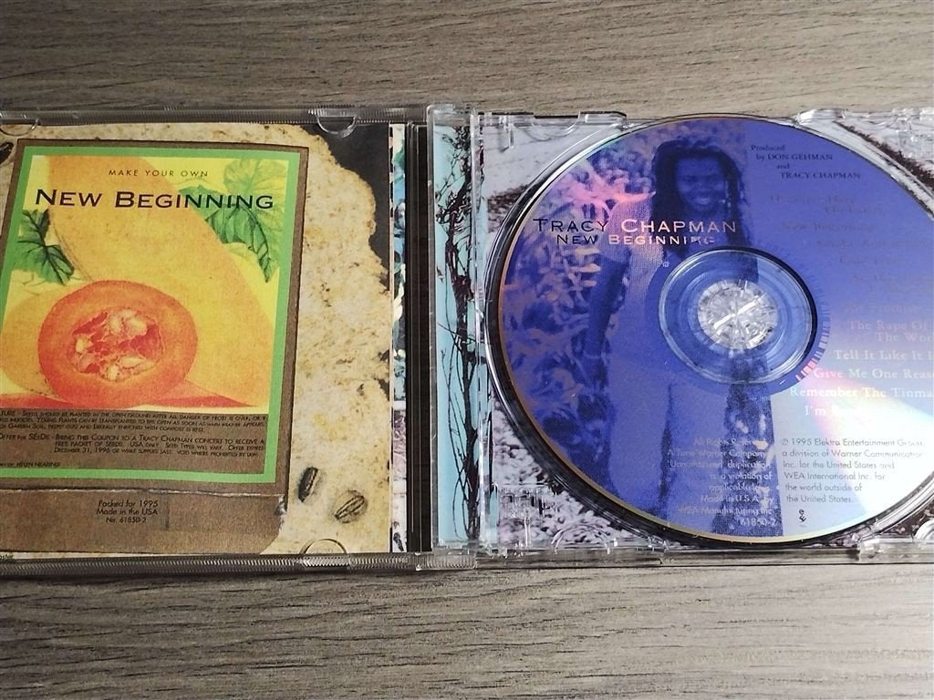 Tracy Chapman – New Beginning, Cd's en Dvd's, Ophalen of Verzenden, Zo goed als nieuw, Folk