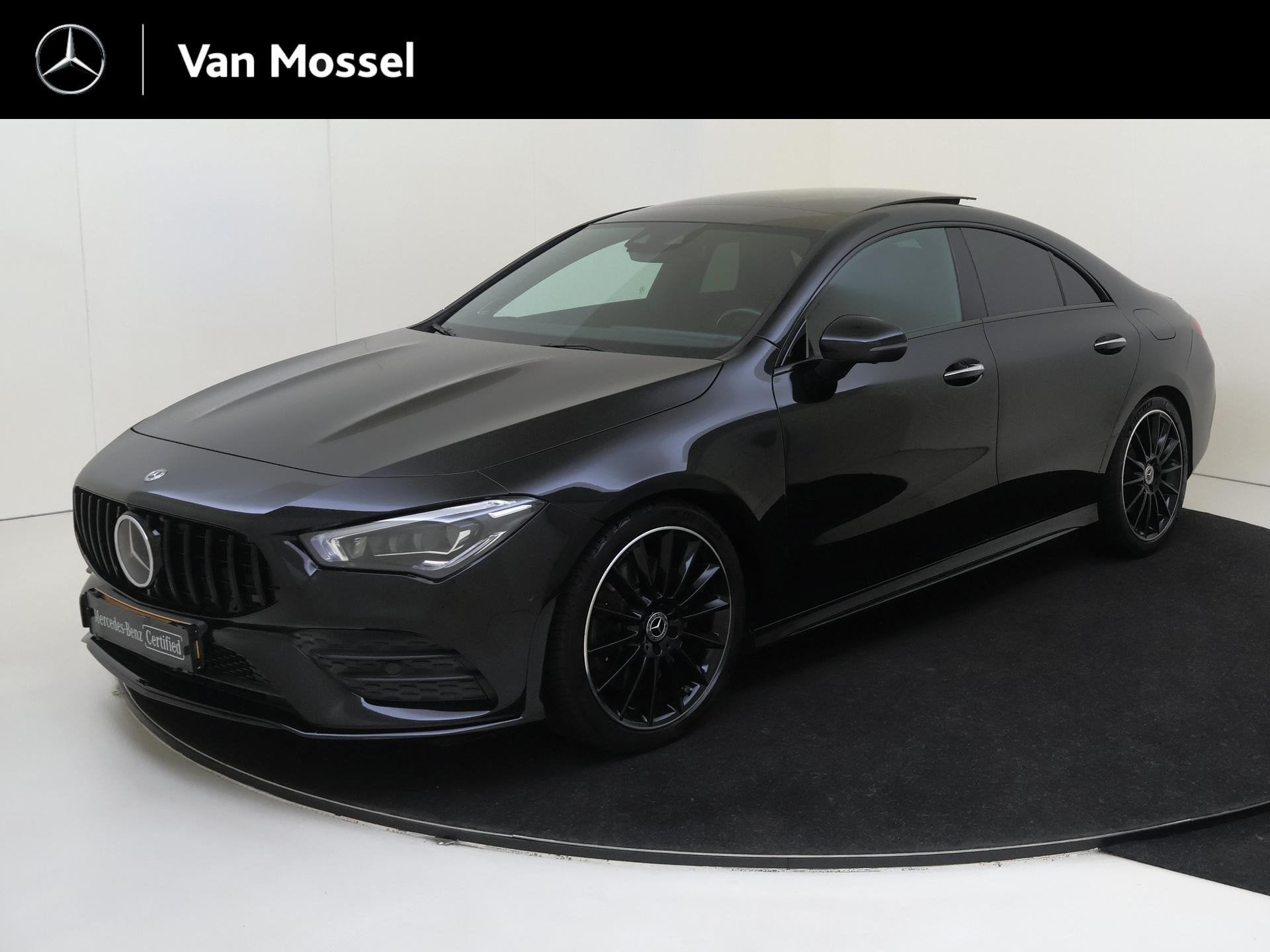 Mercedes-Benz CLA-klasse 250 Premium Plus / AMG/ Panoramadak, Auto's, Gebruikt, Euro 6, 4 cilinders, Leder en Stof