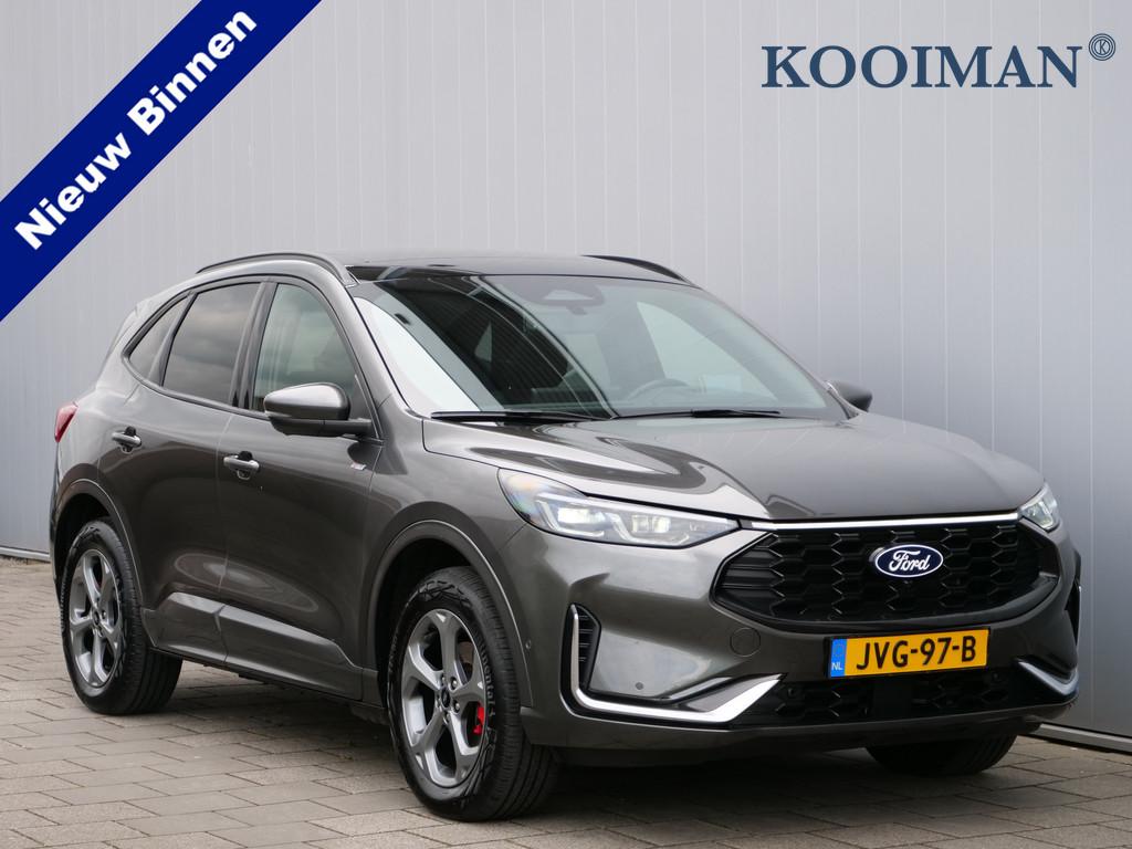 Ford Kuga 2.5 PHEV ST-Line X 243 Pk Automaat Navi / DAB / Ap, Leder en Stof, Plug-in hybride, Bedrijf, Verwarming stoelen achter