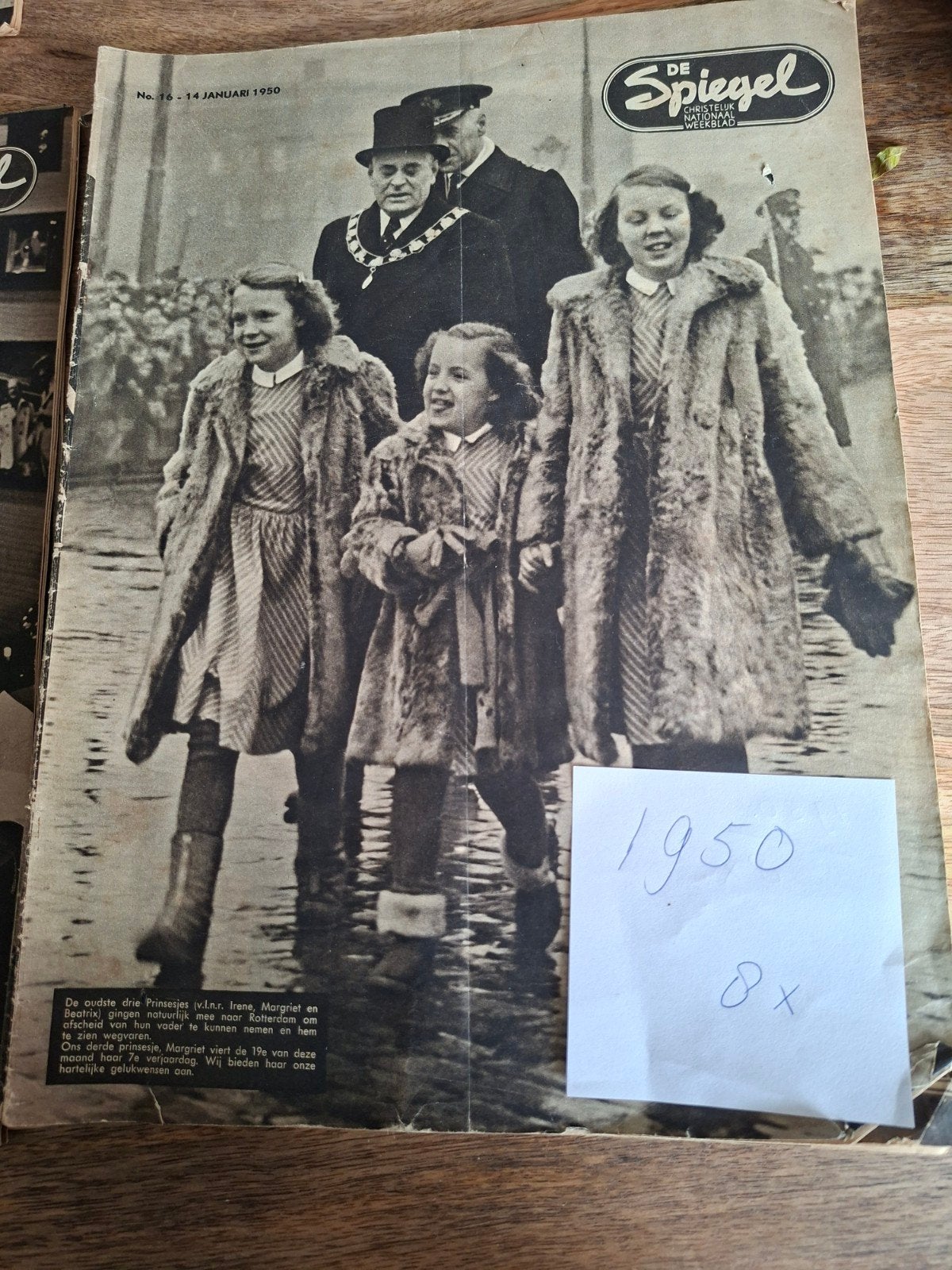De Spiegel Weekblad - Jaren '50 Collectie (1950-1955), Boeken, Tijdschriften en Kranten, Ophalen of Verzenden, Gelezen, Overige typen