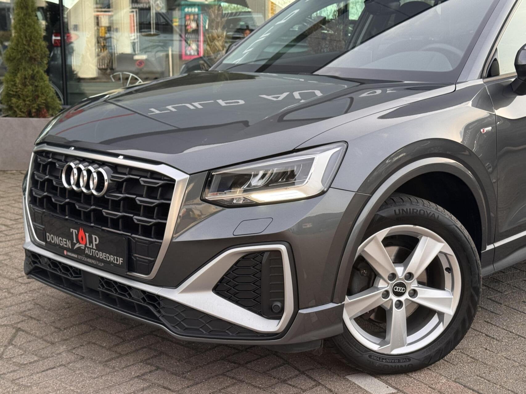 Audi Q2 35 TFSI S-Line Navi Automaat Carplay 1e Eigenaar BTW, Auto's, Dealer onderhouden, Stof, 4 cilinders, 150 pk