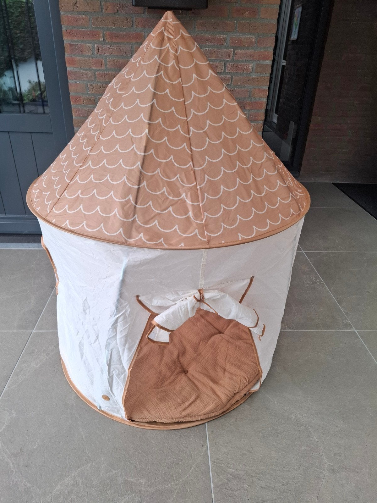 Speeltent Petit Amelie «Miel» | 1,35m Hoog | Beige &, Ophalen of Verzenden, Zo goed als nieuw