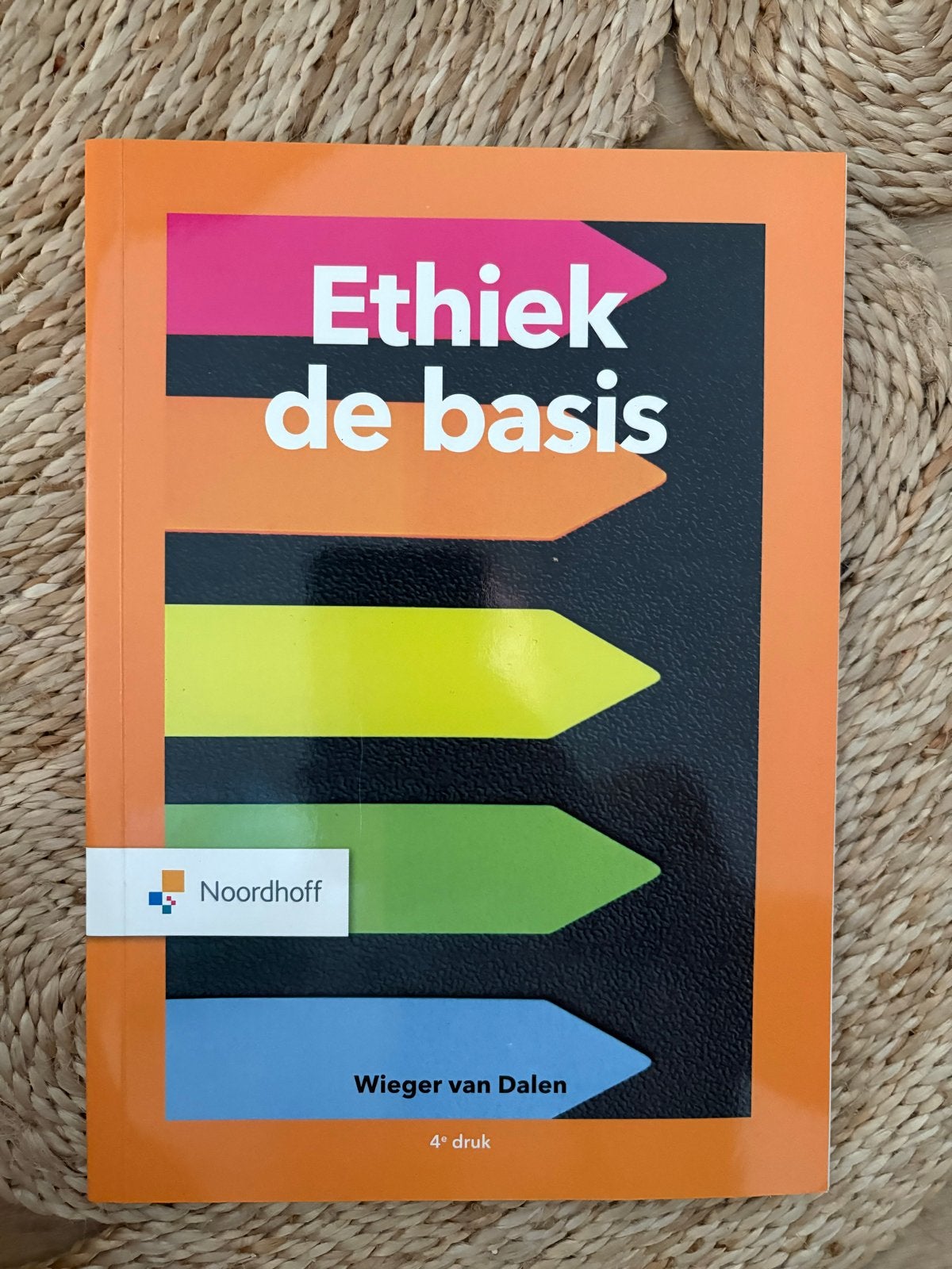 Ethiek de basis - Wieger van Dalen (4e druk), Boeken, Studieboeken en Cursussen, Ophalen of Verzenden, Gamma, Zo goed als nieuw
