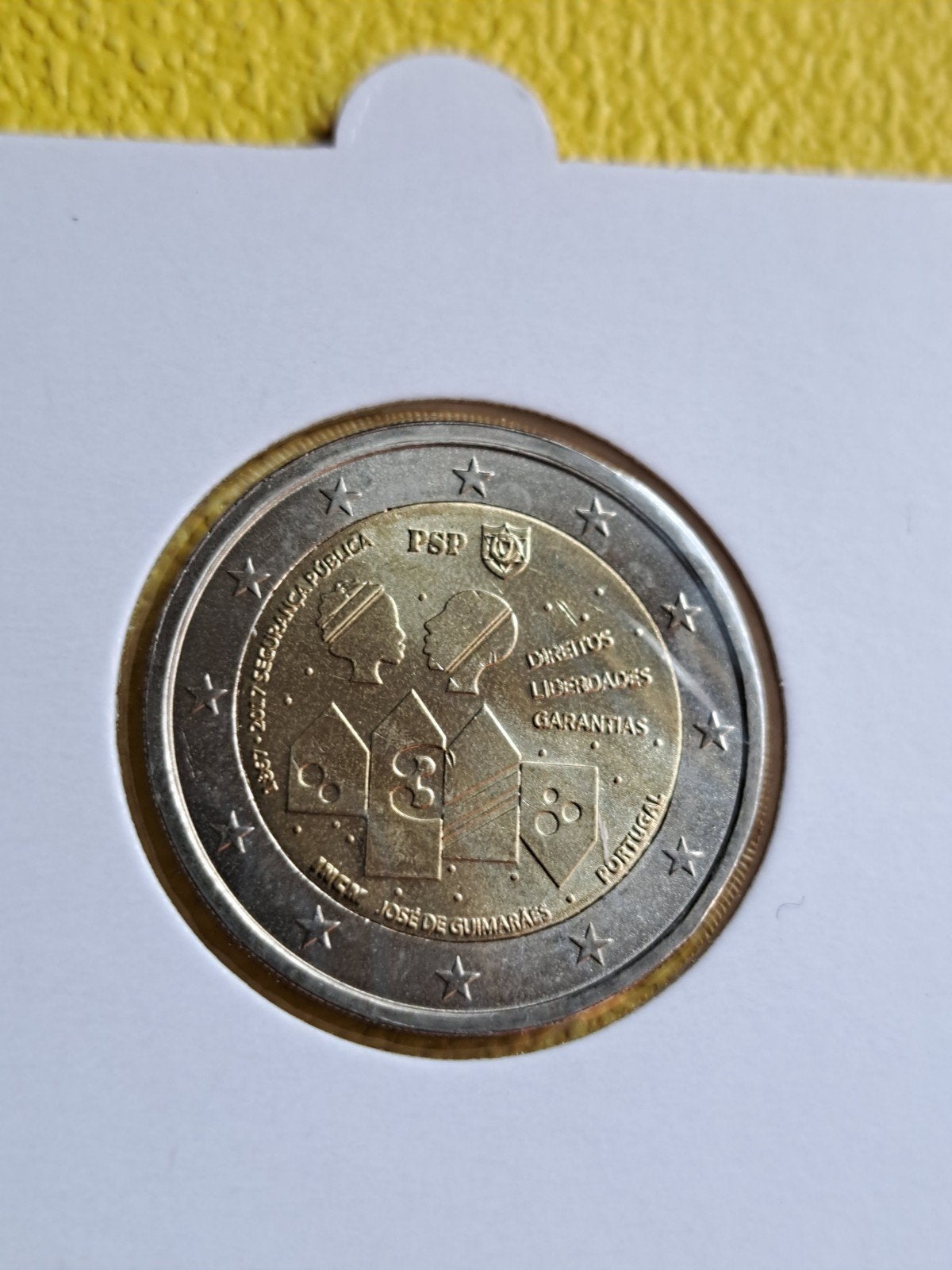2 euro UNC Portugal 2017 Politie Seguranca, Postzegels en Munten, Munten | Europa | Euromunten, Ophalen of Verzenden, Portugal