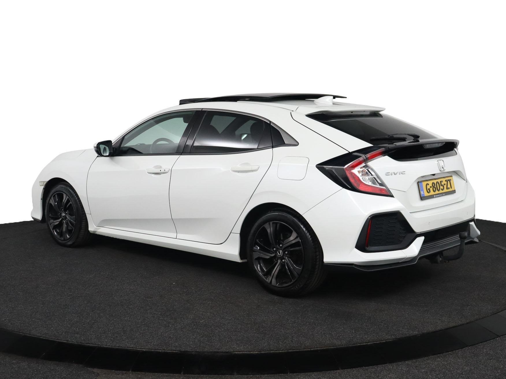 Honda Civic 1.0 i-VTEC Executive | NAP | Pano | Cruise | Nav, Auto's, Stof, Gebruikt, Euro 6, 1246 kg
