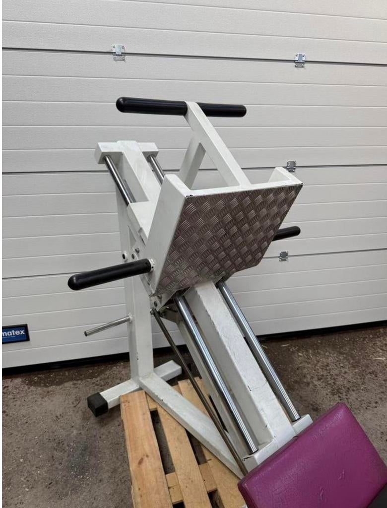 Gerva Sport 45 degree legpress / beinpresse / plate loaded, Sport en Fitness, Ophalen, Benen, Gebruikt, -