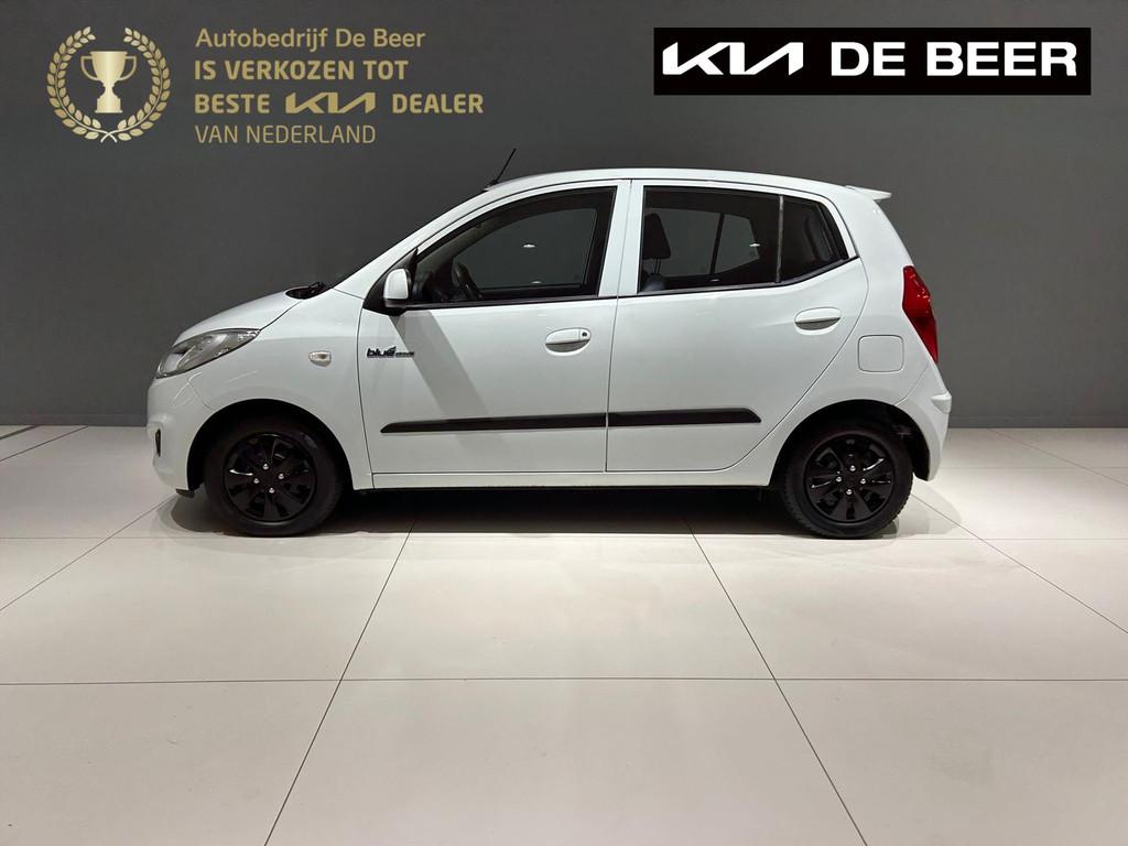HYUNDAI I 10 1.0i 69pk Blué S&S i-Drive Cool AIRCO!, Auto's, Stof, Gebruikt, 400 kg, Wit