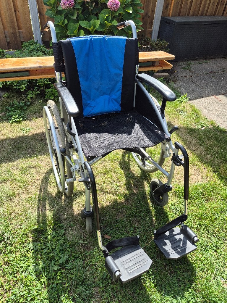 Rolstoel Excel G-Lite Pro, Diversen, Rolstoelen, Ophalen, Inklapbaar, Gebruikt, Duwrolstoel