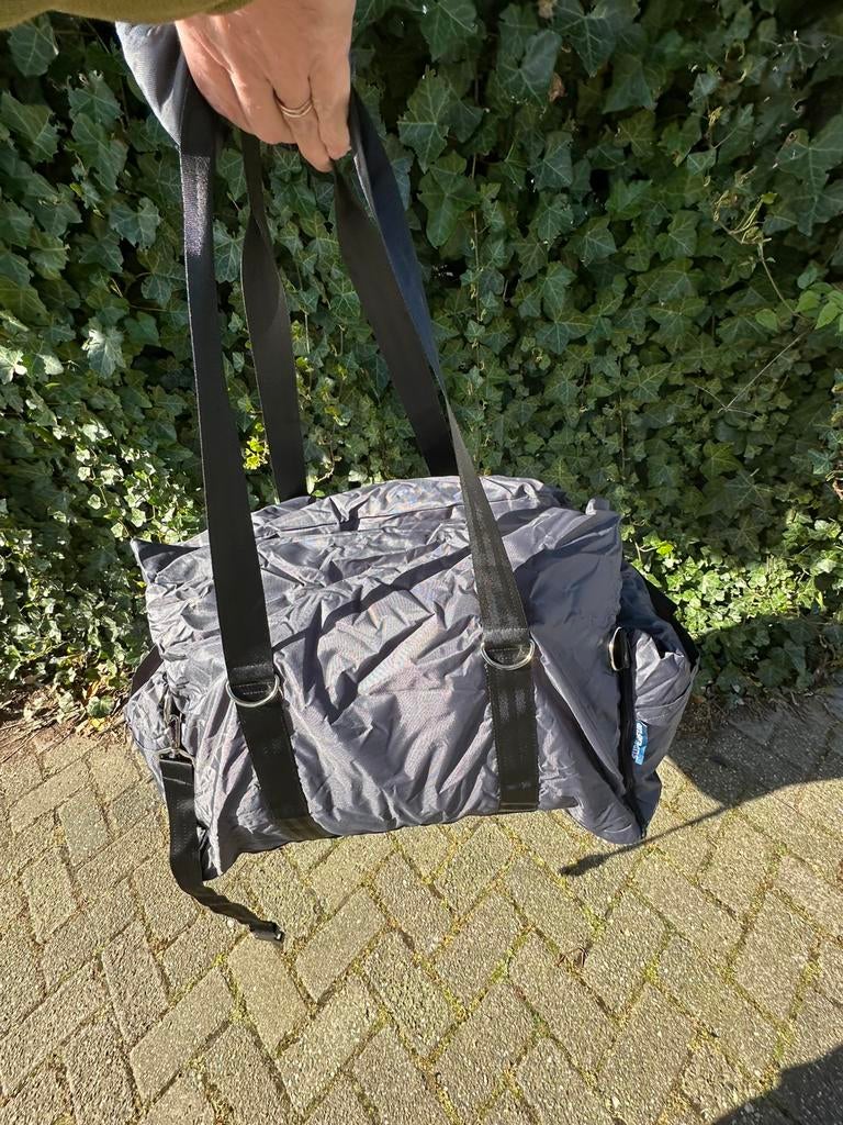 SuperFur honden draagtas/autostoel maat S, multifunctioneel, Sieraden, Tassen en Uiterlijk, 30 cm of meer, Zwart, Ophalen of Verzenden
