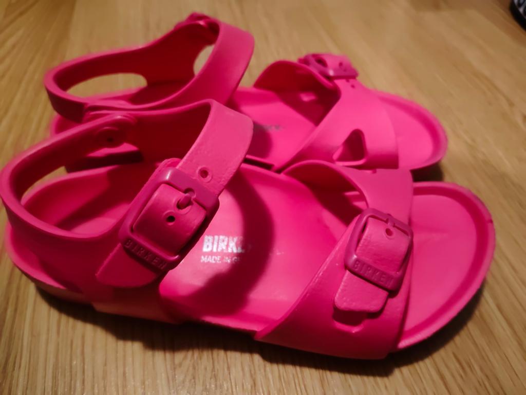 Birkenstocks rio eva maat 31 zgn, Kinderen en Baby's, Kinderkleding | Schoenen en Sokken, Ophalen of Verzenden, Zo goed als nieuw