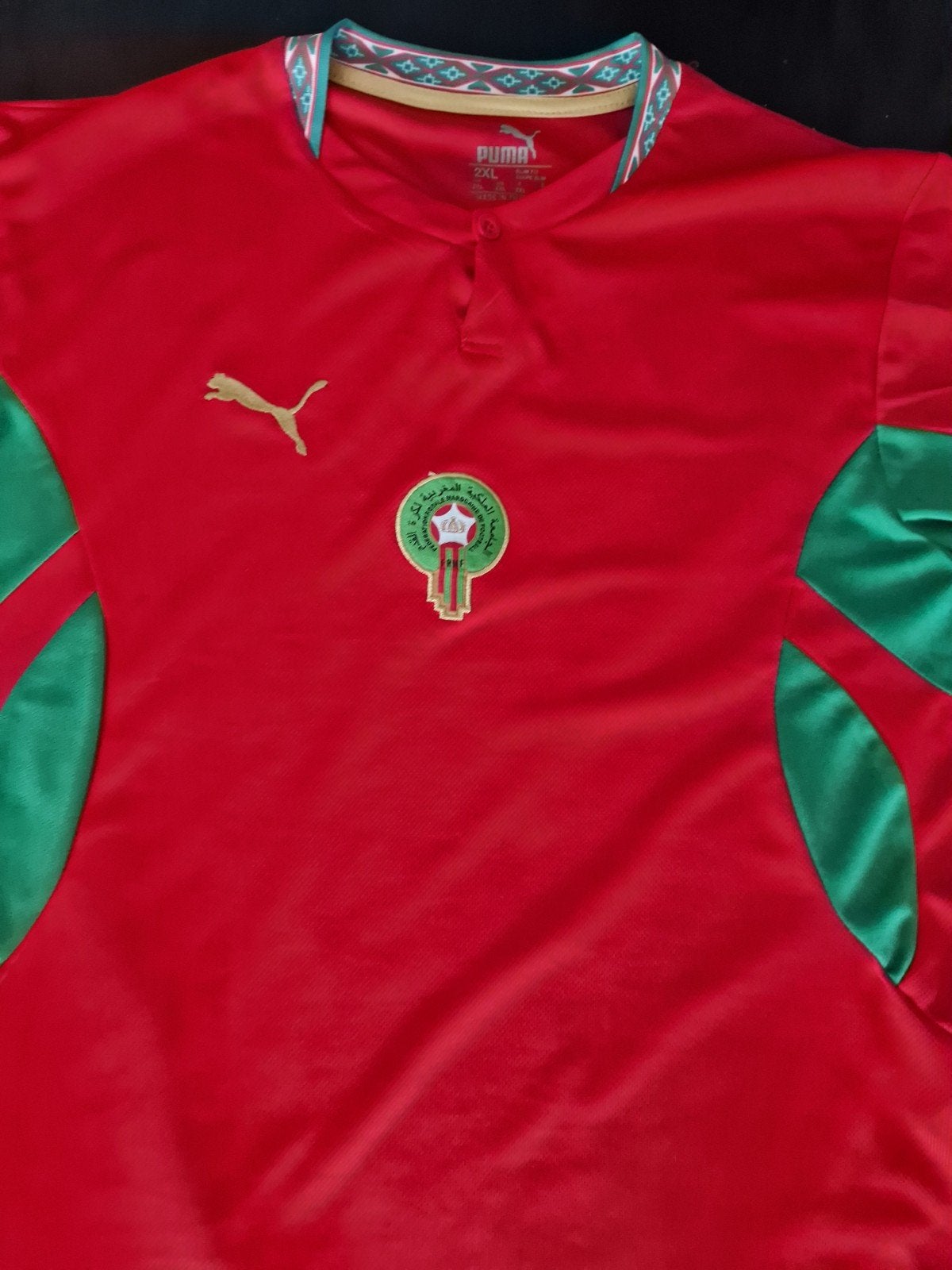 Puma Marokko Thuisshirt Rood - Maat XL, Puma, Nieuw, Overige maten, Ophalen of Verzenden