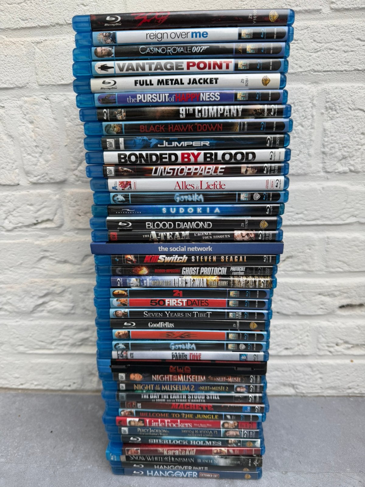 39 blurays, Cd's en Dvd's, Ophalen of Verzenden, Zo goed als nieuw