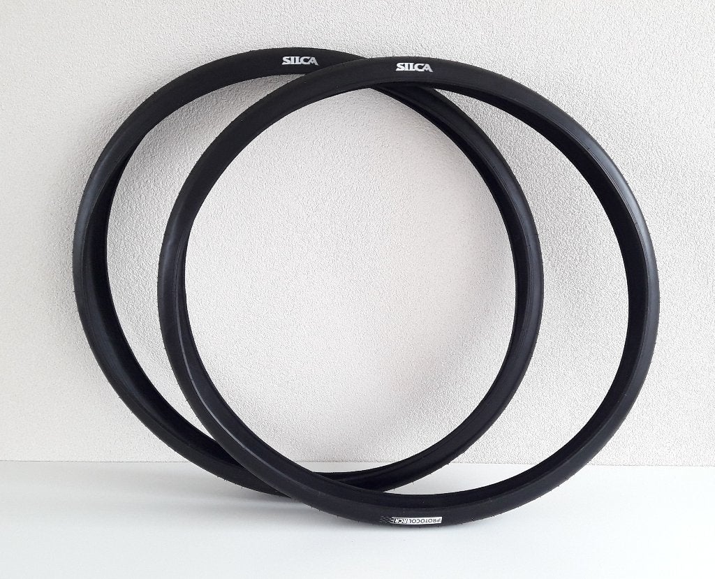 Set Silca Protocol RCR 38-622/700x38 tubeless banden, Gebruikt, Band, Silca, Gravelbike