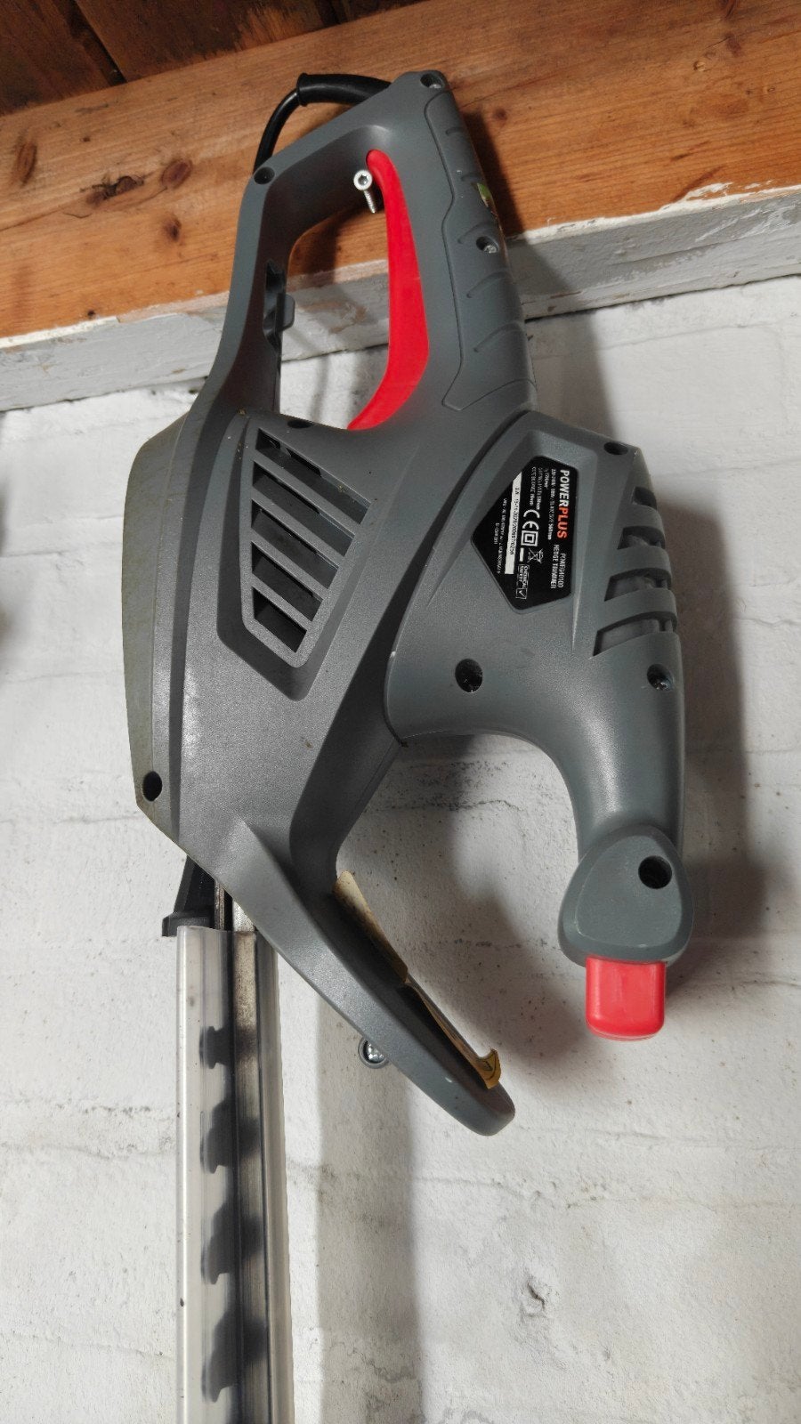 Heggenschaar 56 cm - Elektrisch, Ophalen, Gebruikt, Elektrisch, POWERPLUS