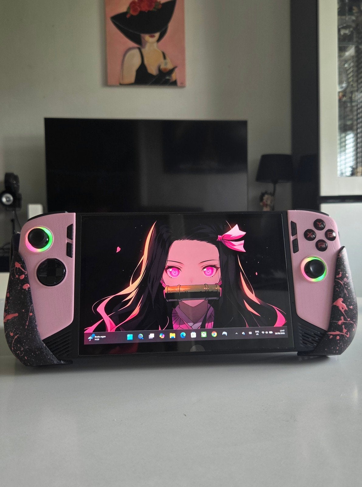 MSI Claw 8 AI+ – Custom Pink/Black Edition  | 1TB |, Ophalen of Verzenden, MSI, Zo goed als nieuw
