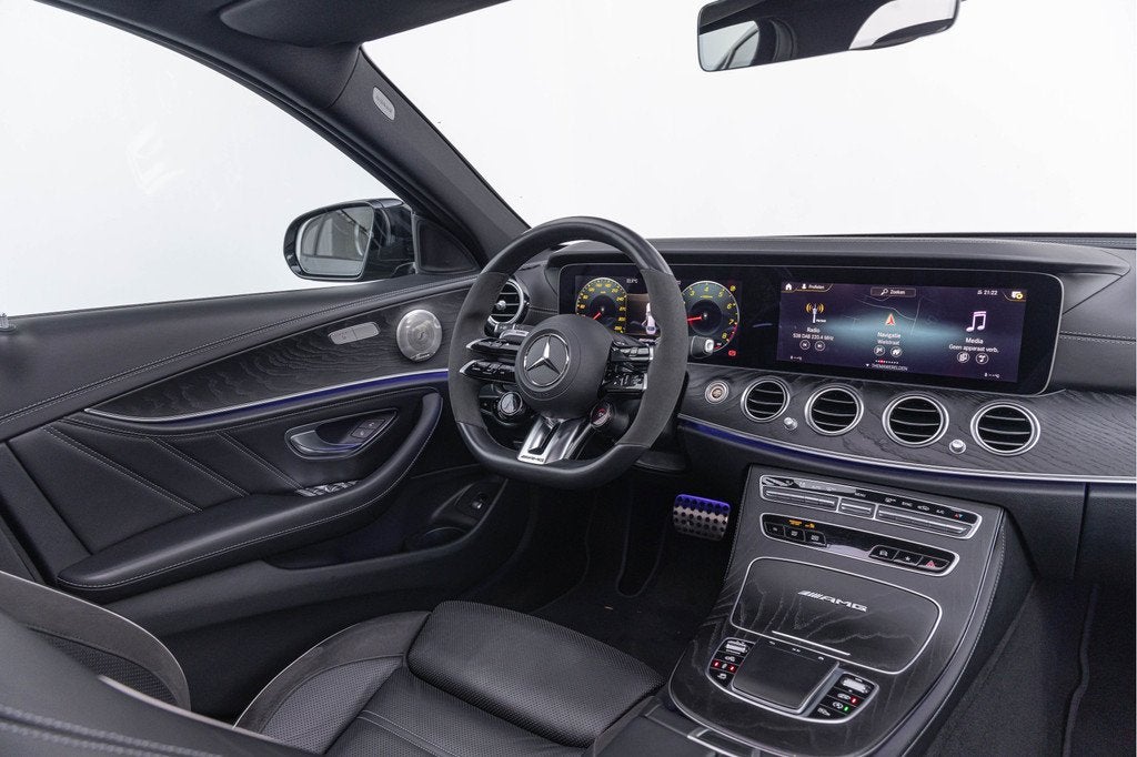 Mercedes-Benz E-Klasse AMG 63 S 4MATIC+ 612pk Pano Burmester, Auto's, Automaat, Gebruikt, 120 €/maand, Vierwielaandrijving