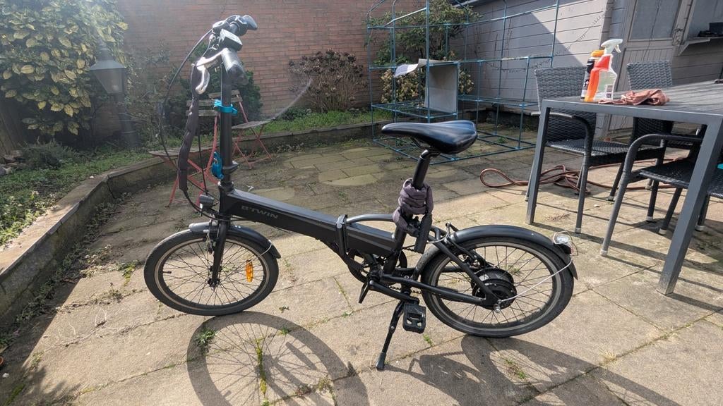 Btwin Etilt 500 elektrische vouwfiets, Fietsen en Brommers, Elektrische fietsen, Overige merken, Minder dan 30 km per accu, Gebruikt