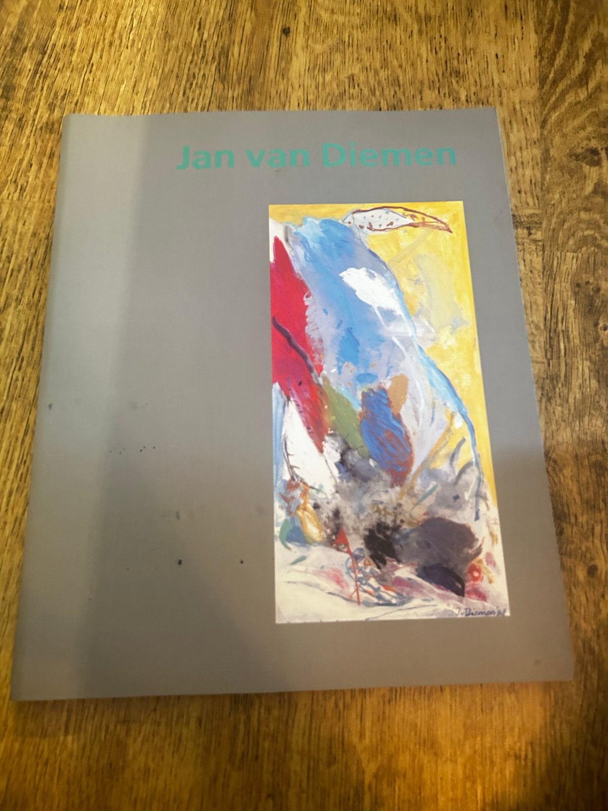 Jan van Diemen Kunstboek - Abstracte Schilderijen, Ophalen of Verzenden, Zo goed als nieuw, Schilder- en Tekenkunst