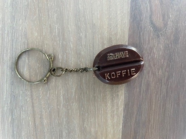 Sleutelhanger Koffieboon Tenhave Koffie, Ophalen of Verzenden, Gebruikt, Merk