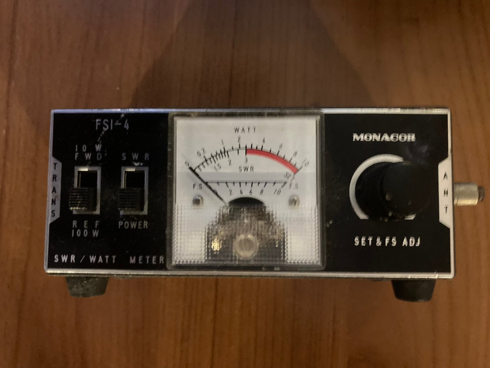 SWR meter voor antenne 27 mc.zender ontvanger., Telecommunicatie, Zenders en Ontvangers, Ophalen, Zo goed als nieuw
