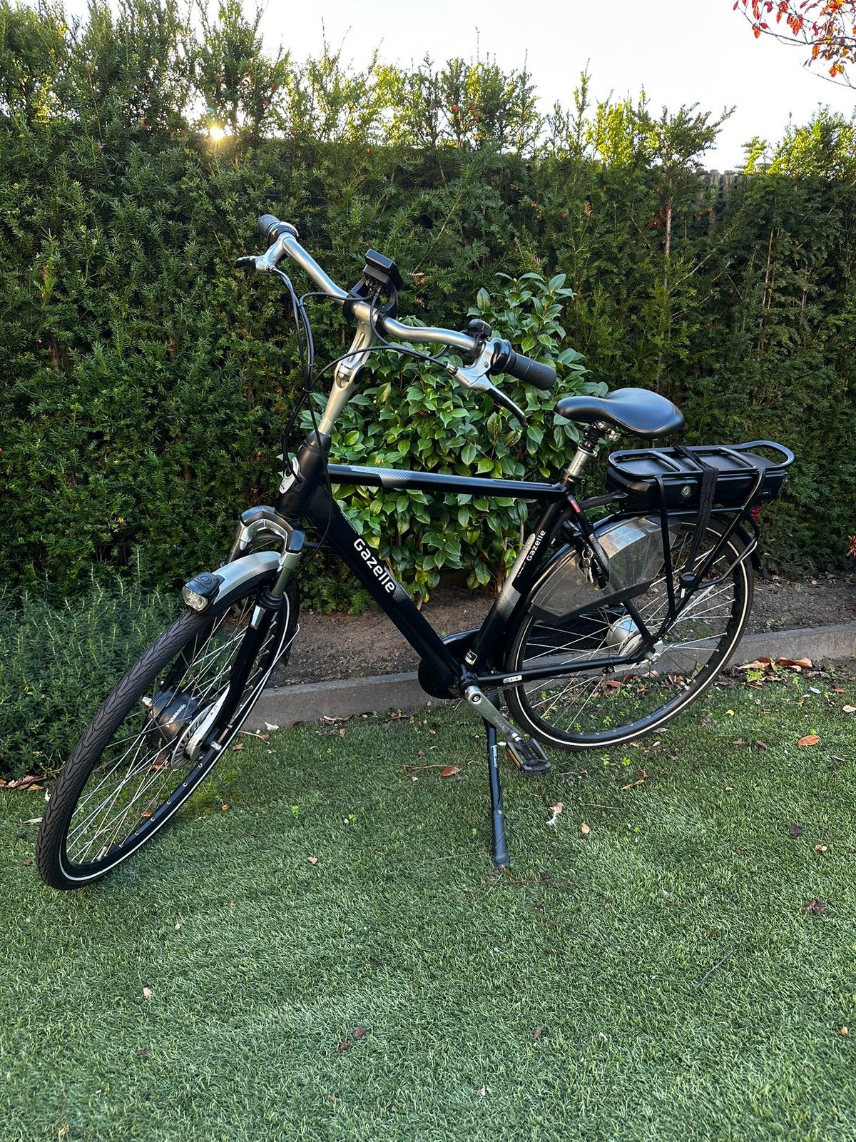 Gazelle Orange C7+ comfort, elektrische herenfiets 53cm, Ophalen, Gebruikt, 51 tot 55 cm, 50 km per accu of meer